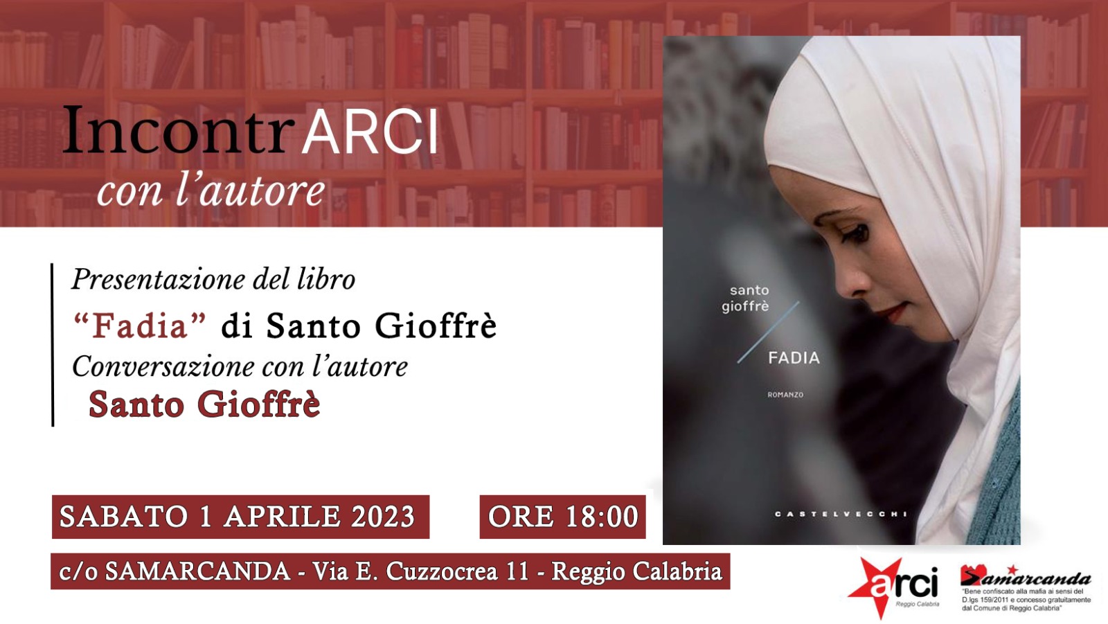 Incontrarci con l’autore - Arci Samarcanda