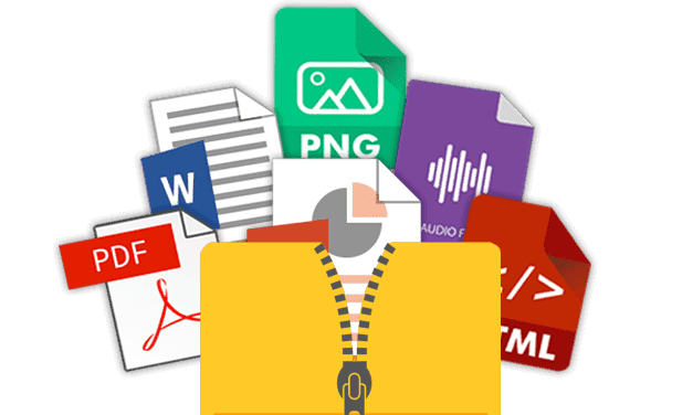 Come comprimere file e cartelle