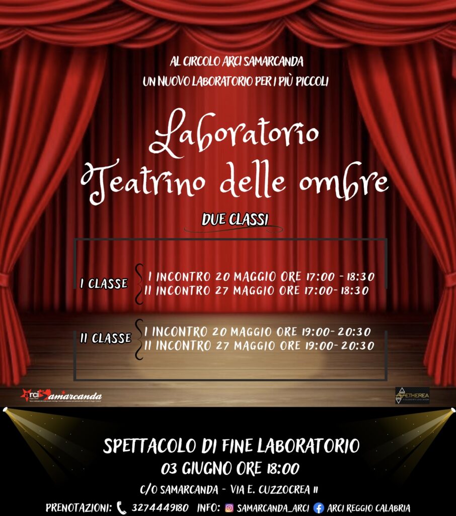 Teatrino delle ombre Arci Samarcanda