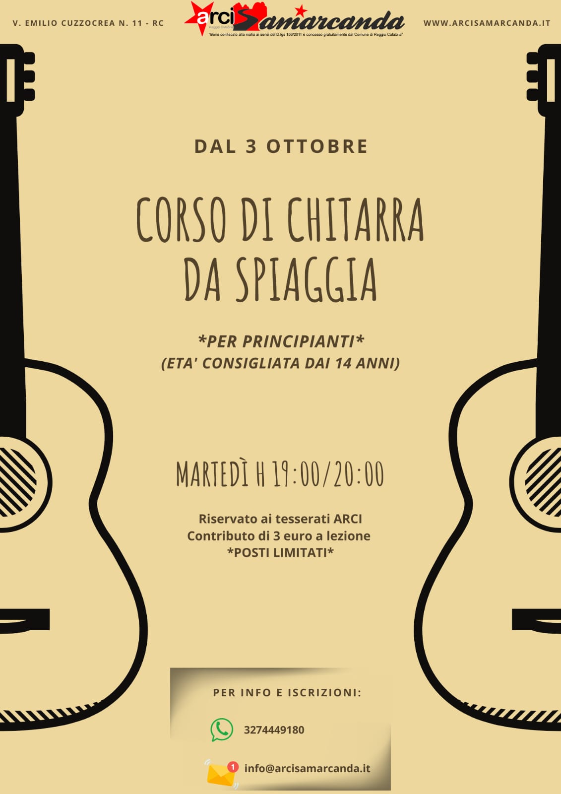 arciSamarcanda corso chitarra