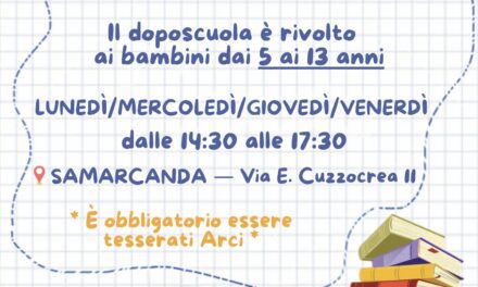 Doposcuola gratuito