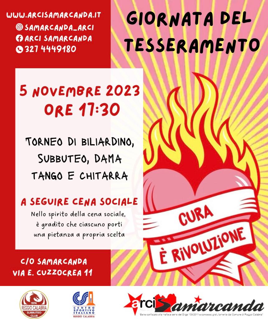 GIORNATA DEL TESSERAMENTO Samarcanda