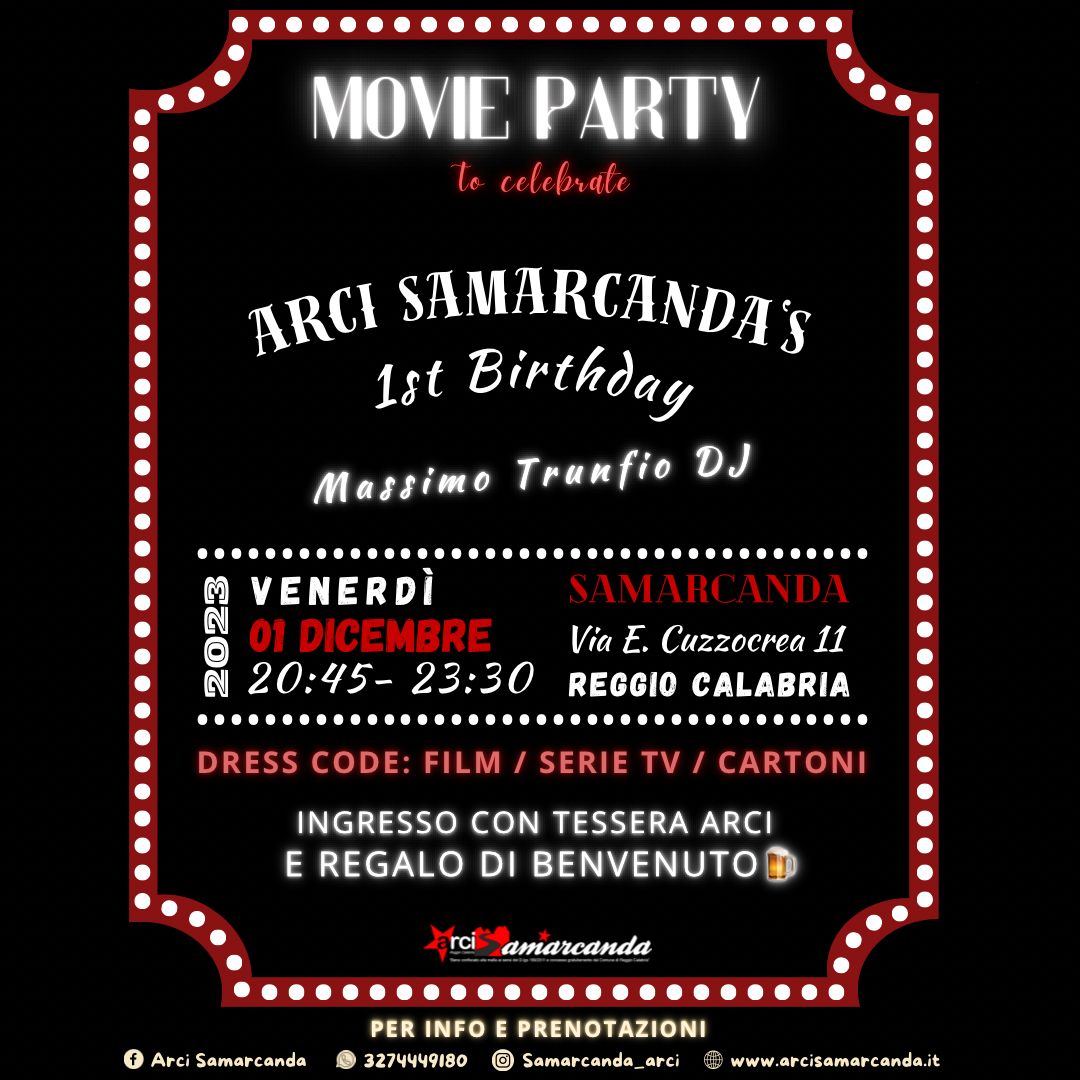 compleanno samarcanda