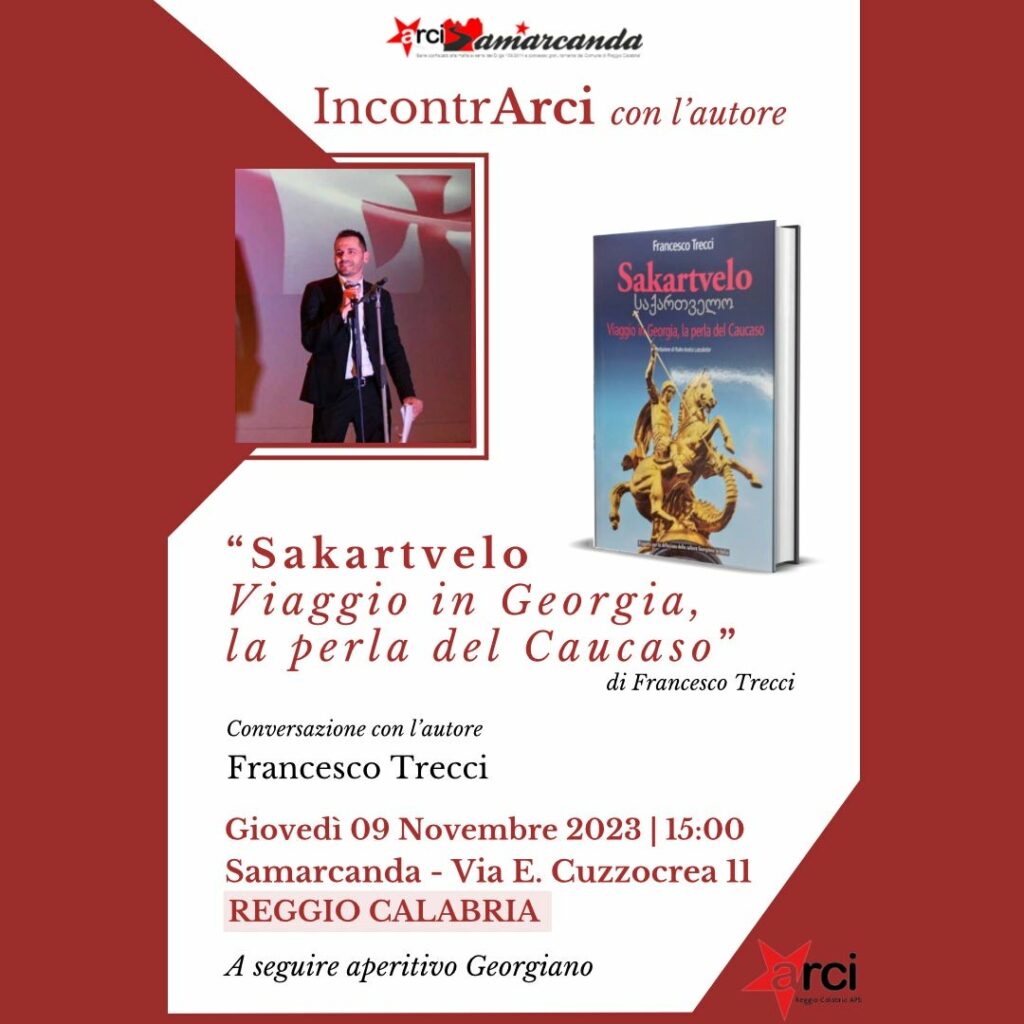 IncontARCI con l'autore - Presentazione libro "Sakartvelo" di Francesco Trecci