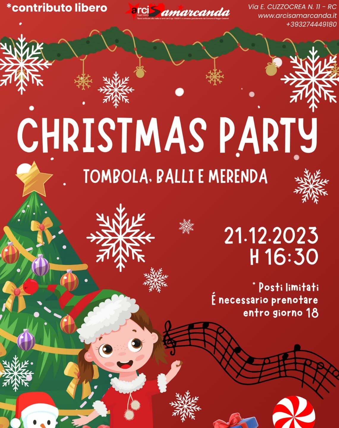 Christmas party per bambini