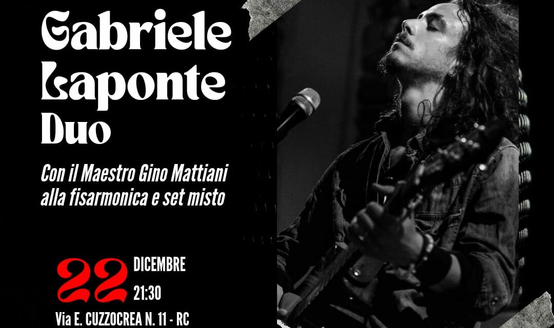 GABRIELE LAPONTE DUO IN CONCERTO
