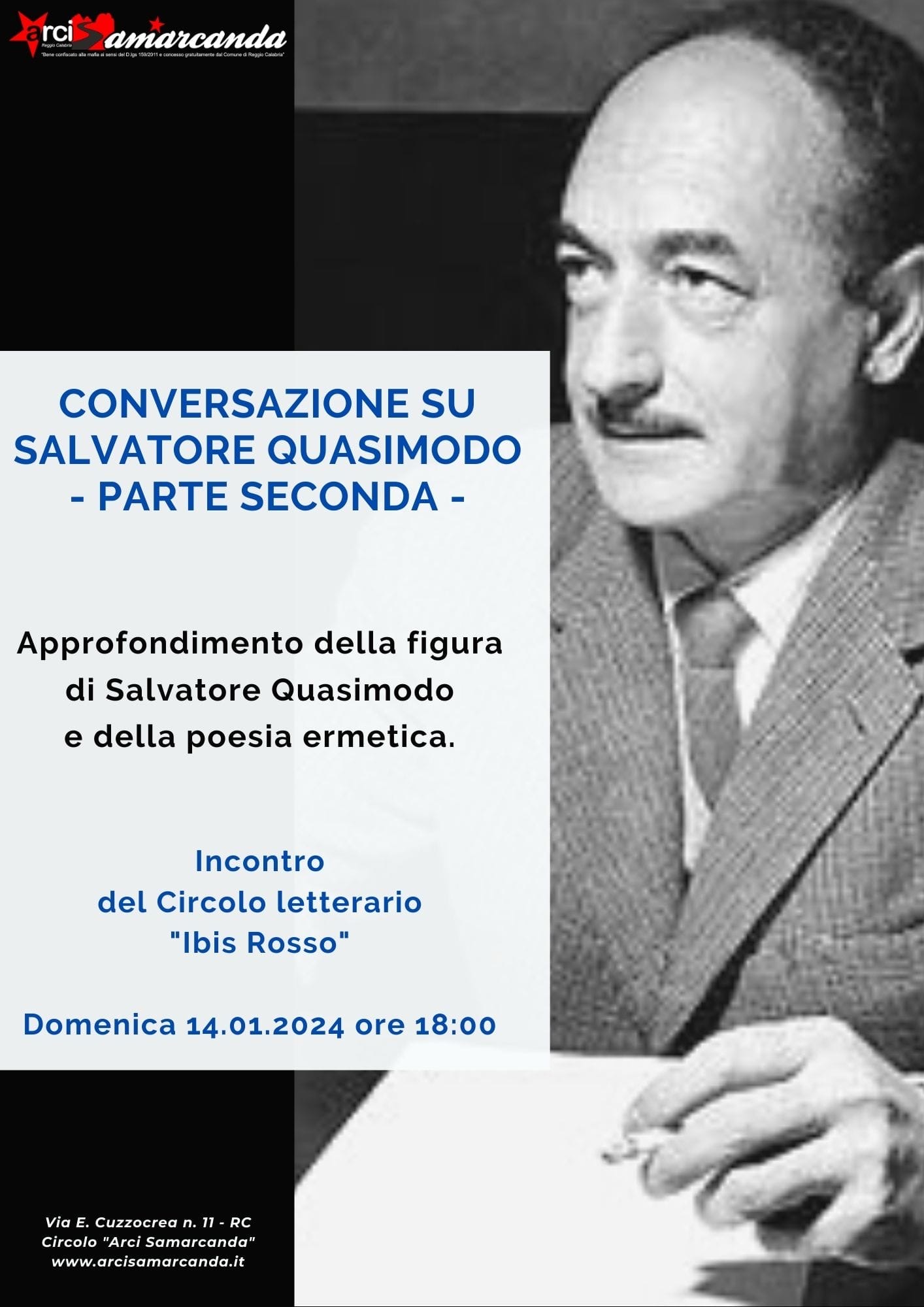 Conversazione su Salvatore Quasimodo - Parte Seconda -