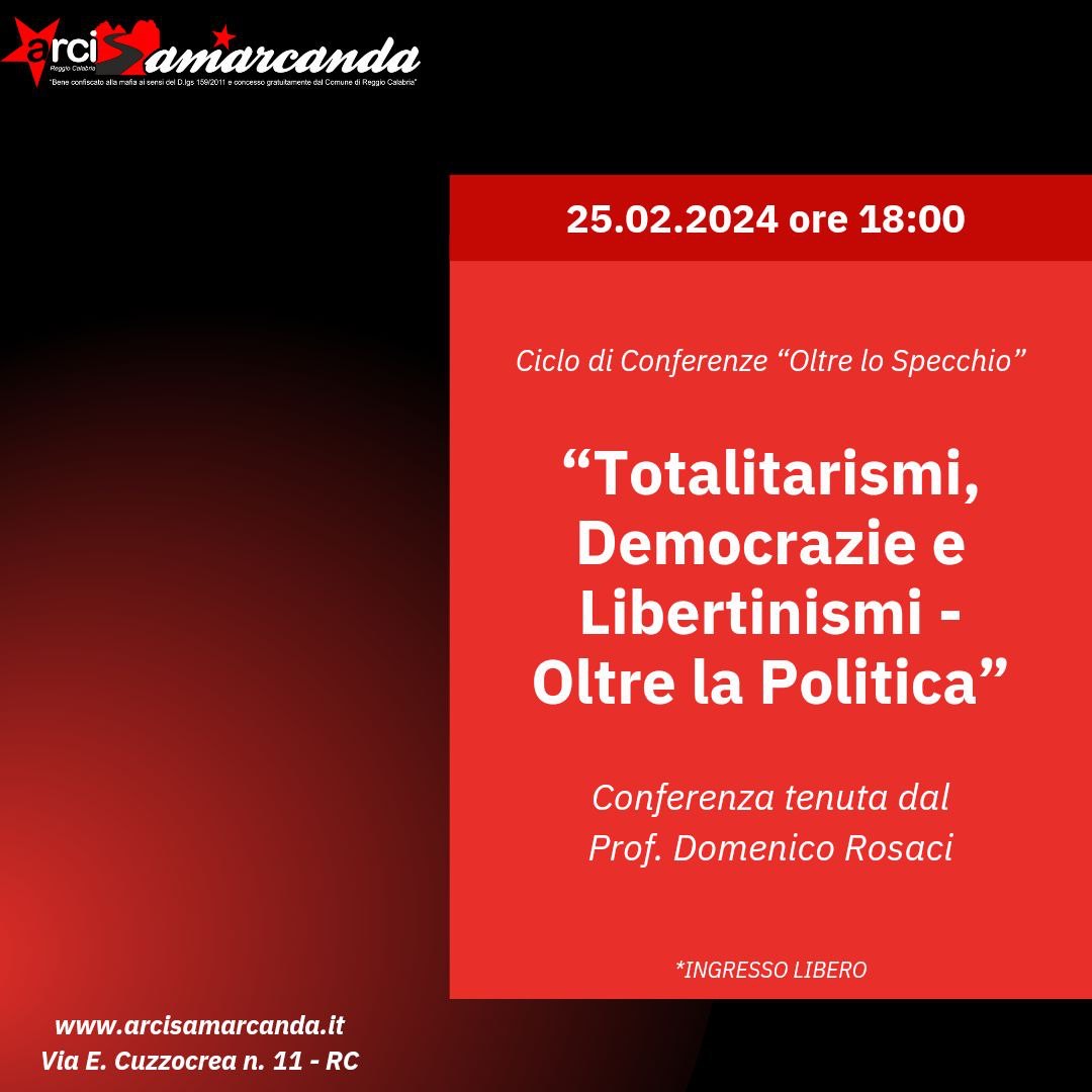 Ciclo di conferenze "Oltre lo specchio"