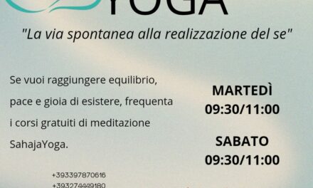 Corso di meditazione “La via spontanea alla realizzazione del se”