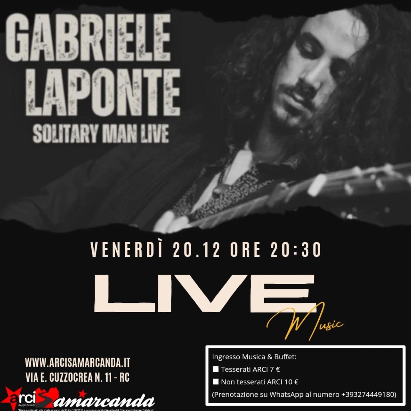 Gabriele Laponte Live