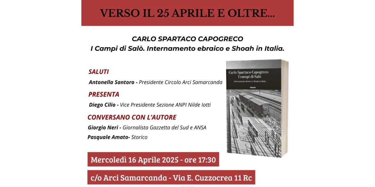 VERSO IL 25 APRILE E OLTRE…