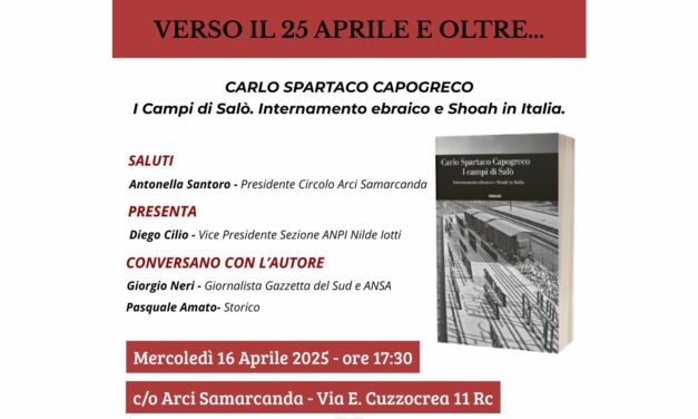 VERSO IL 25 APRILE E OLTRE…