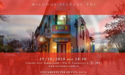 19 ottobre: MILONGA