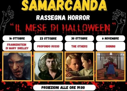 RASSEGNA HORROR AL SAMARCANDA