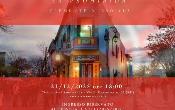 21 DICEMBRE 2025 – MILONGA DI TANGO ARGENTINO