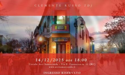 14 Dicembre 2025 – Milonga di Tango argentino al Circolo Samarcanda