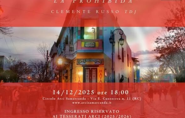 14 Dicembre 2025 – Milonga di Tango argentino al Circolo Samarcanda