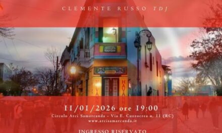 11 GENNAIO 2026 MILONGA POMERIDIANA