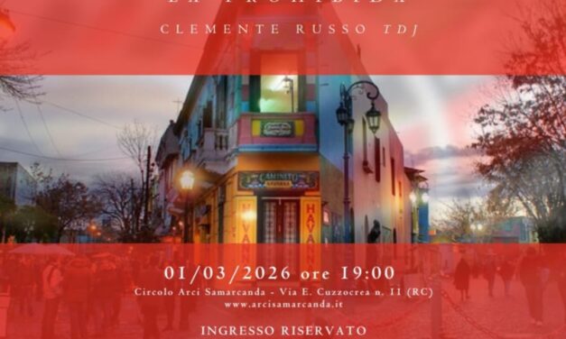 1 MARZO 2026 – Milonga di Tango