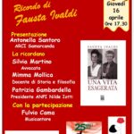 16 Aprile 2026 “VERSO IL 25 APRILE”