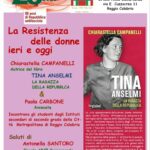 20 APRILE 2026 – La Resistenza delle Donne di ieri e di oggi. IncontrARCI con l’Autore: Chiarastella Campanelli e “Tina Anselmi, la ragazza della Repubblica”.