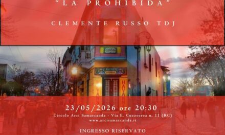 23 MAGGIO 2026 – Milonga di tango